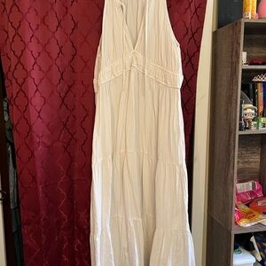 Old Navy White Maxi Dress